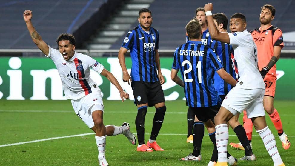 Paris Saint-Germain menghadapi Atalanta. (uefa.com)