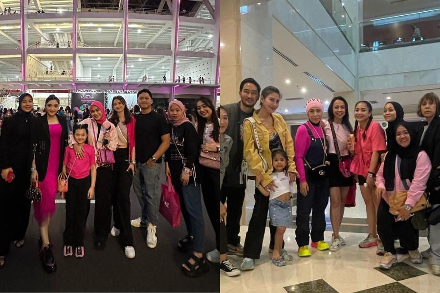 10 Gaya Artis di Konser Blackpink Day 1 di GBK, Blink Serba Merah Muda
