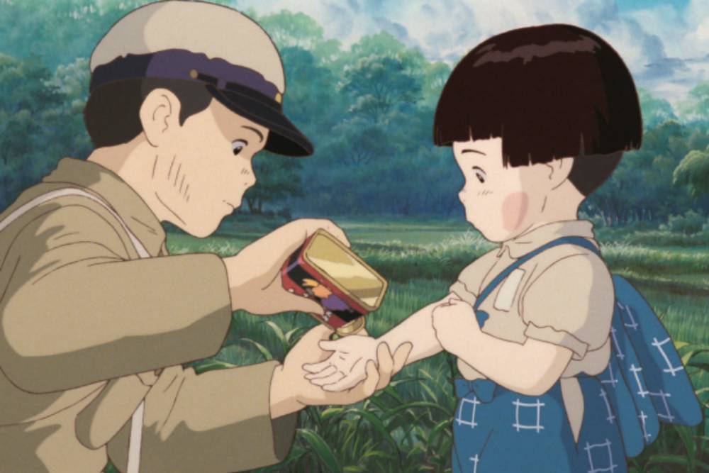 cuplikan film anime Hotaru no Naka (dok. Studio Ghibli/Hotaru no Naka)