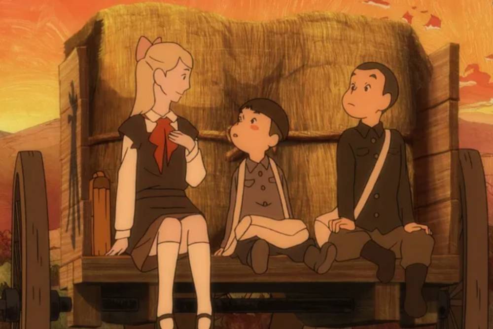 cuplikan film anime Giovanni no Shima (dok. Production I.G/Giovanni no Shima)