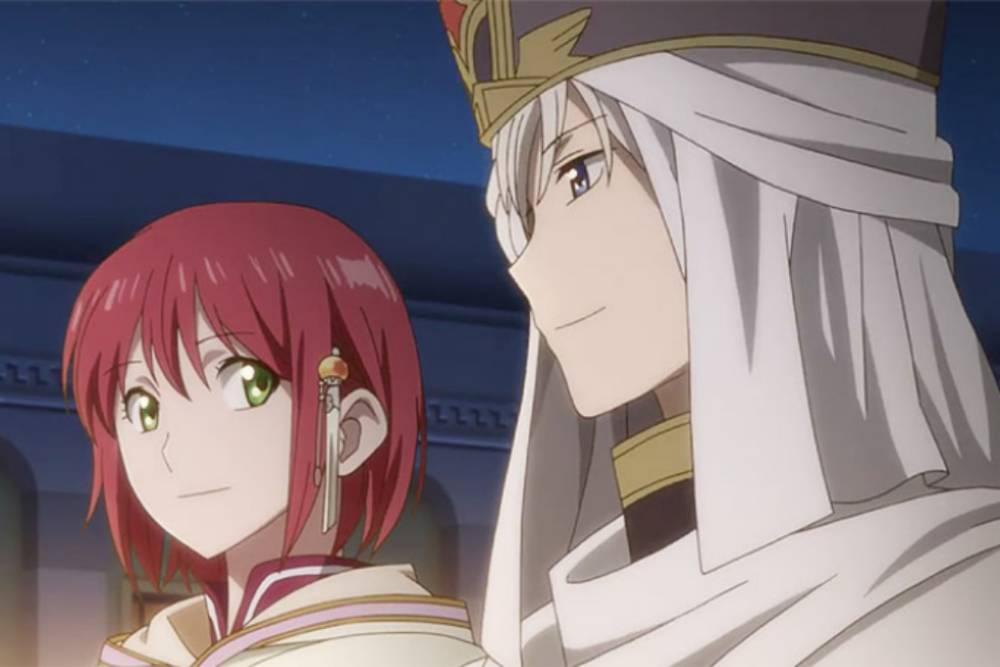 cuplikan anime Akagami no Shirayuki-hime (dok. Bones/Akagami no Shirayuki-hime)