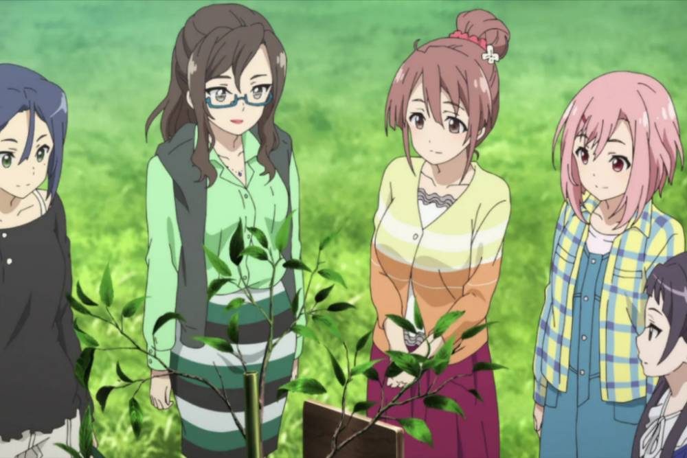 cuplikan anime Sakura Quest (dok. P.A. Works/Sakura Quest)