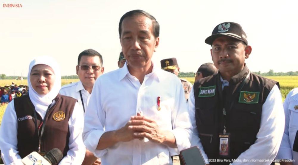 Jokowi Minta Harga Gabah Segera Ditetapkan Agar Tak Rugikan Petani