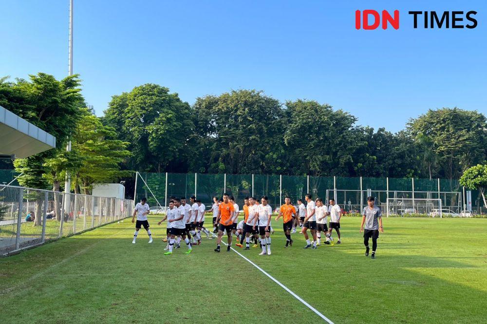 Timnas U-22 jalani latihan (IDN Times/Margith Juita Damanik)