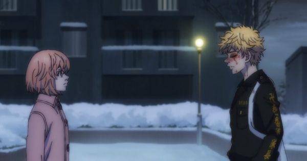 Takemichi dan Hinata bertemu ( Dok. Liden Films / Tokyo Revengers  S2)