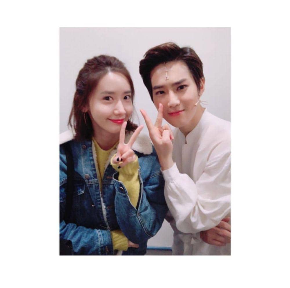 Yoona SNSD dan Suho EXO (instagram.com/yoona__lim)
