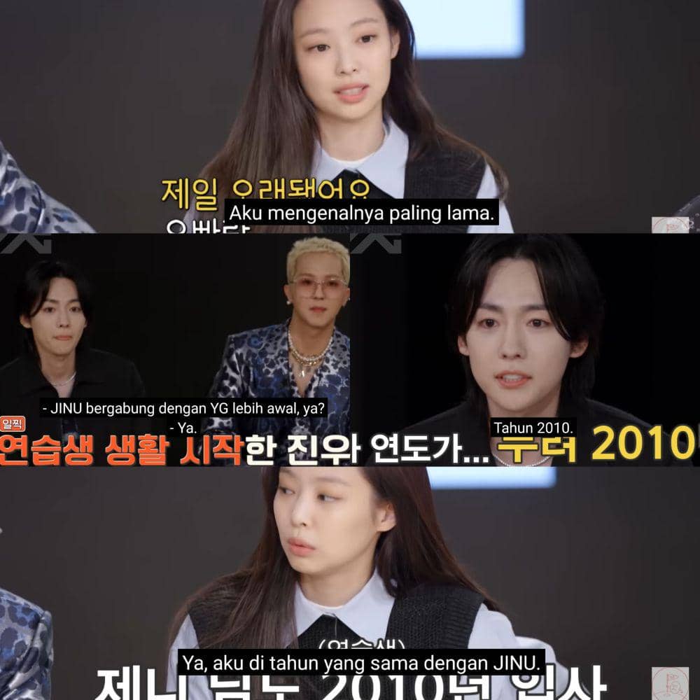 Jinu WINNER dan Jennie BLACKPINK (youtube.com/채널 십오야)