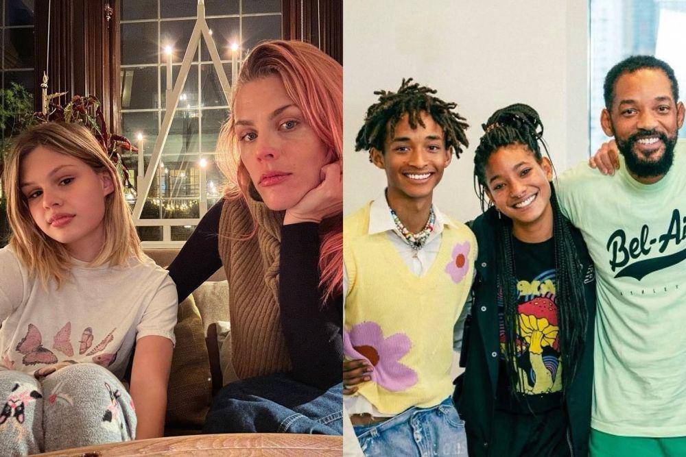 deretan artis yang mendukung anaknya gender netral (instagram.com/busyphilipps | instagram.com/willsmith)