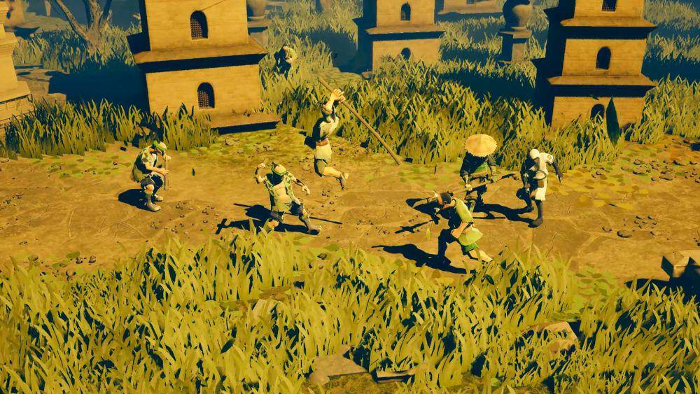 Game 9 Monkeys of Shaolin merupakan game kungfu yang tampak sederhana, tapi memiliki mekanisme atraktif. (dok. Sobaka Studio/9 Monkeys of Shaolin)