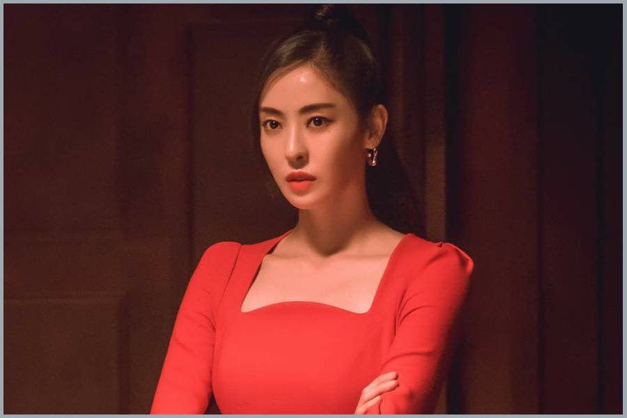 Lee Da Hee di Island Part 2 (instagram.com/tving.official)