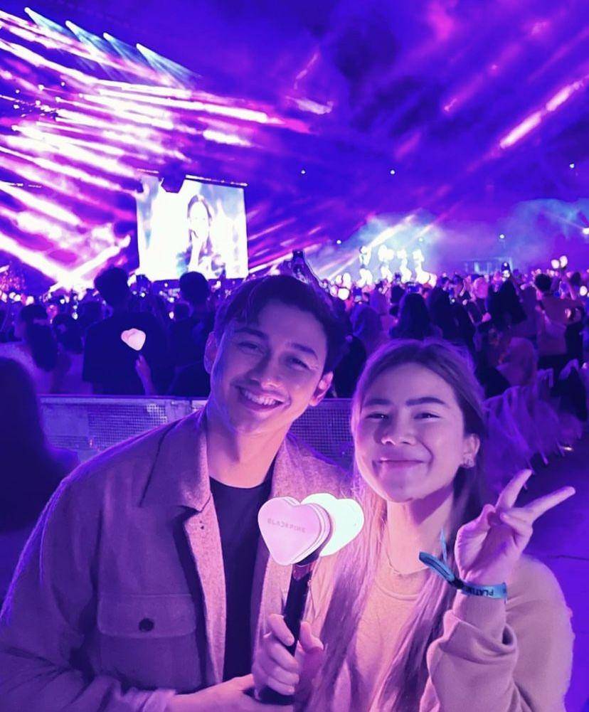 Immanuel Caesar Hito dan Felicya Angelista nonton BLACKPINK (instagram.com/felicyangelista_)
