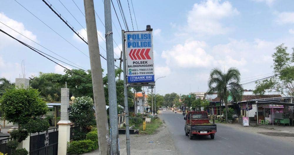 Kantor Mapolsek Balongpanggang. Dok Istimewa