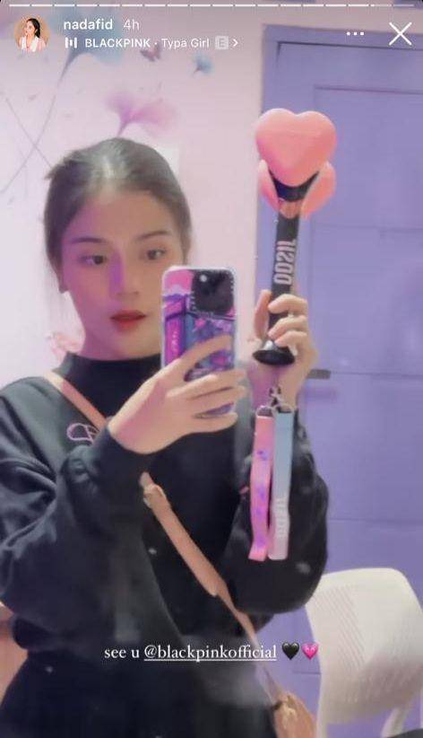 potret artis hingga selebgram yang hadir di konser BLACKPINK (instagram.com/nadafid)
