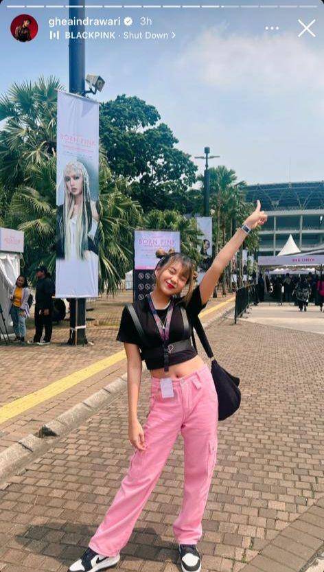 potret artis hingga selebgram yang hadir di konser BLACKPINK (instagram.com/gheaindrawari)