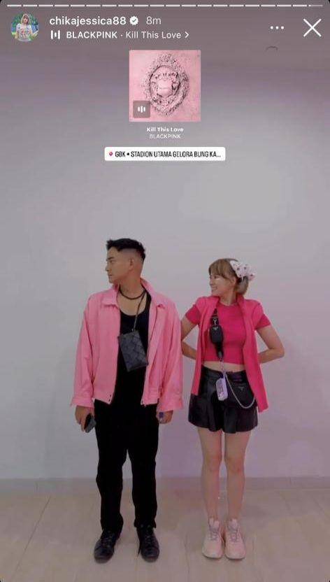 potret artis hingga selebgram yang hadir di konser BLACKPINK (instagram.com/chikajessica88)