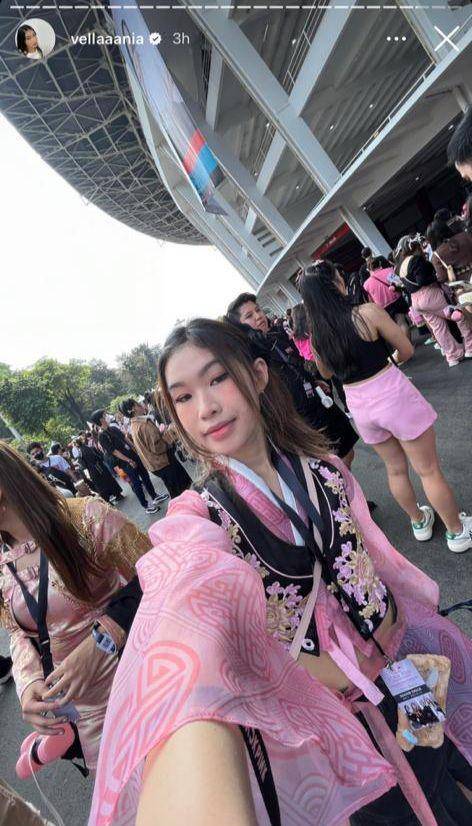 potret artis hingga selebgram yang hadir di konser BLACKPINK (instagram.com/vellaaania)