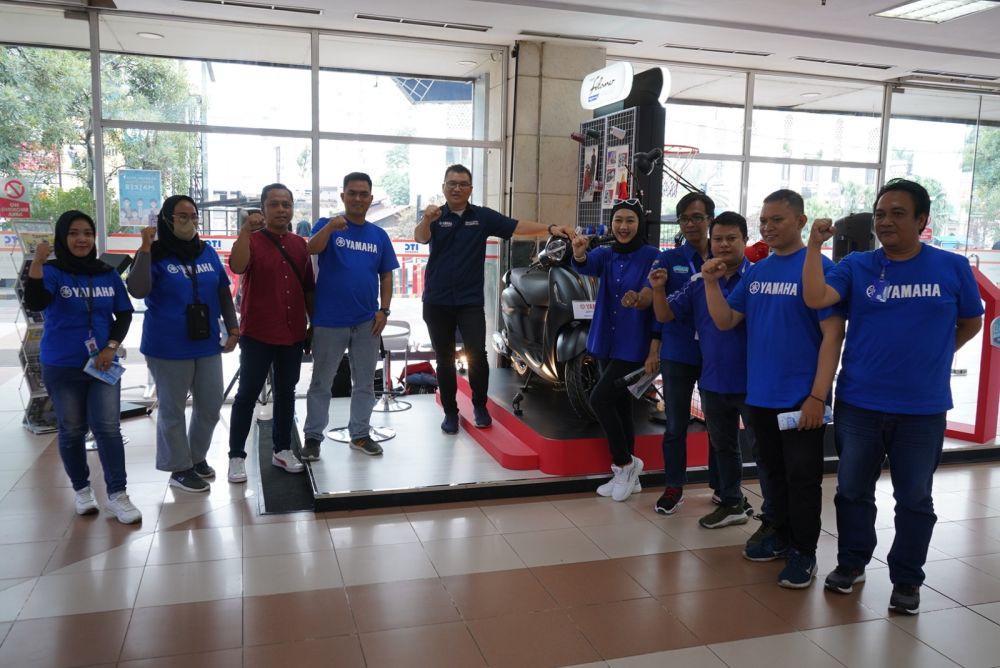 Yamaha Grand Filano Hybrid Connected Hadir Lebih Dekat dengan Konsumen Jabodetabek