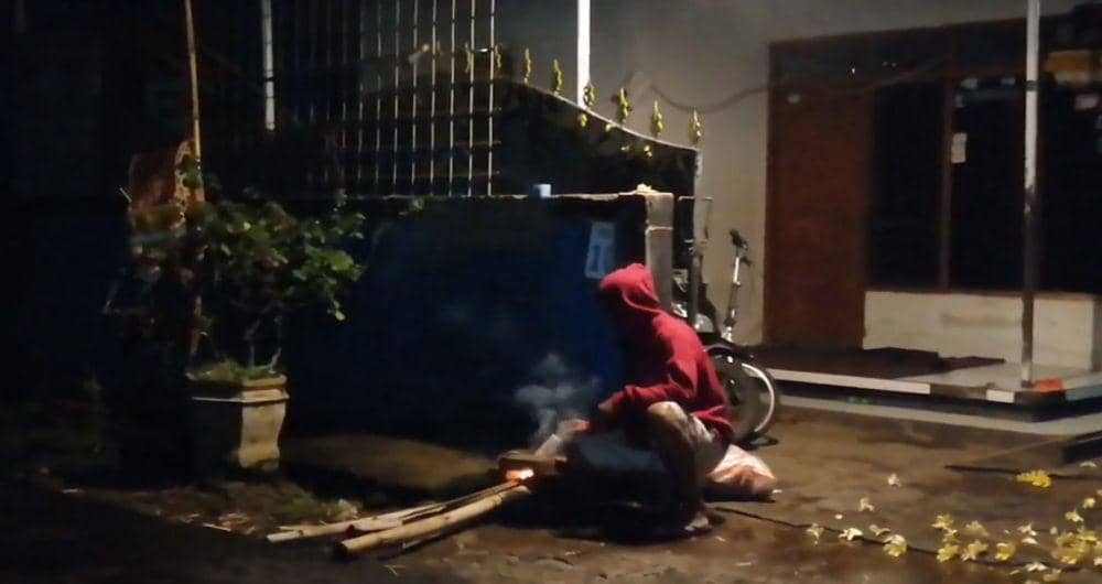 Tradisi Nyakan Diwang. (YouTube.com/Agus Sanjaya)