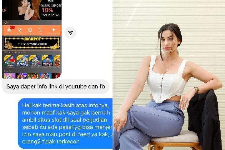 Kronologi Foto Nora Alexandra Dicatut Situs Judi Online, Murka!