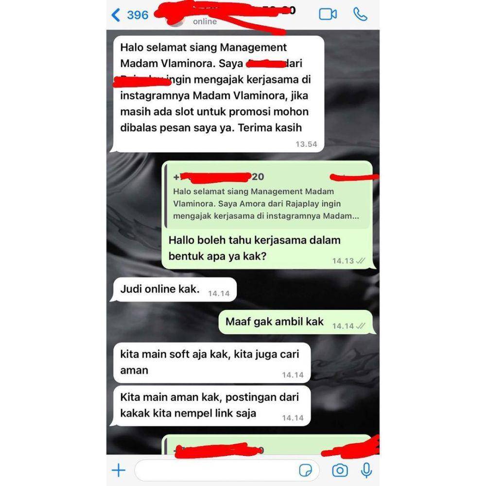 postingan Nora Alexandra (instagram.com/ncdpapl)