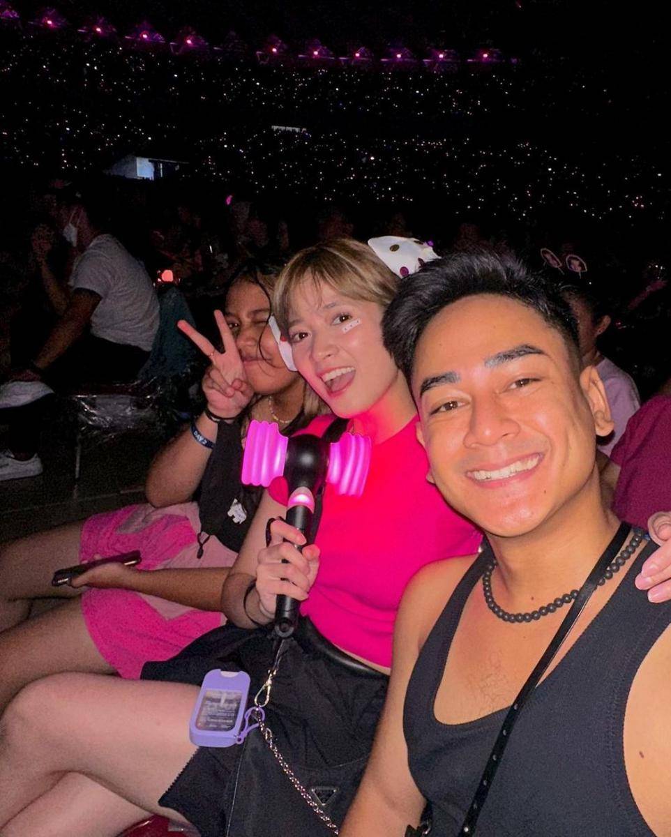 potret Chika Jessica dan Dwi Andhika nonton konser BLACKPINK (instagram.com/chikajessica88)