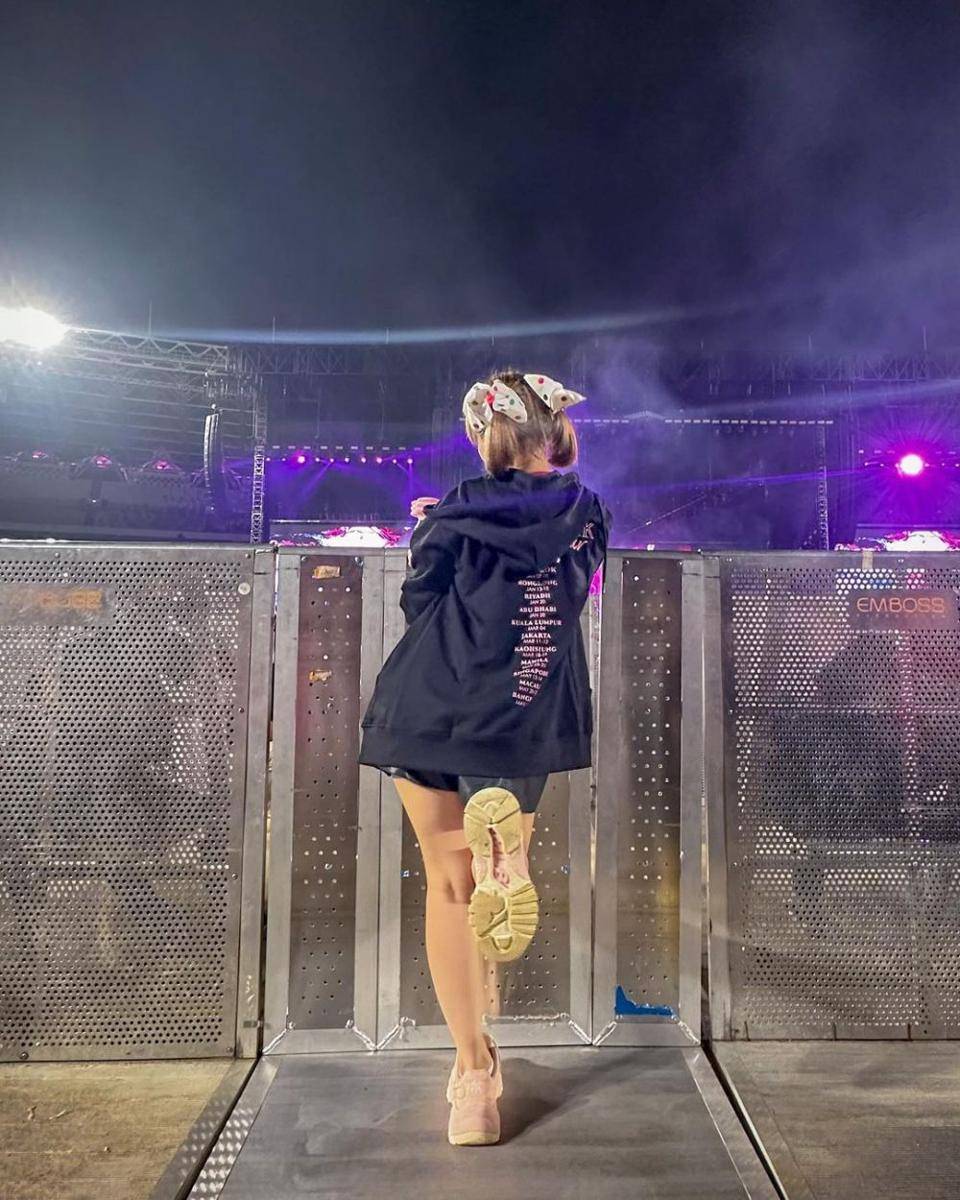 potret Chika Jessica nonton konser BLACKPINK (instagram.com/chikajessica88)