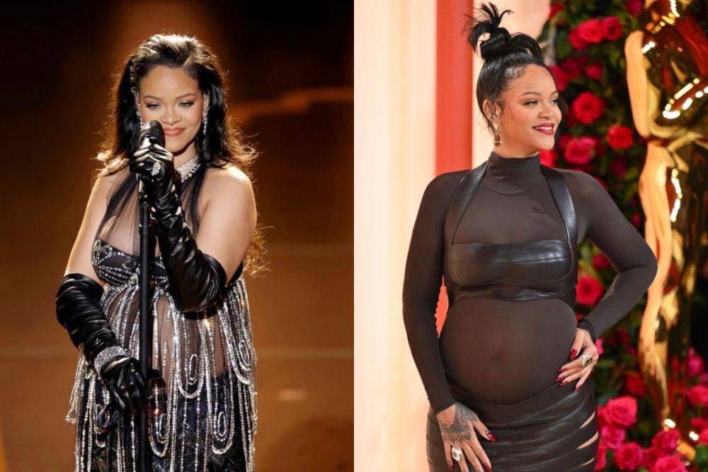 Rihanna di Oscar 2023 (instagram.com/iheartradio)