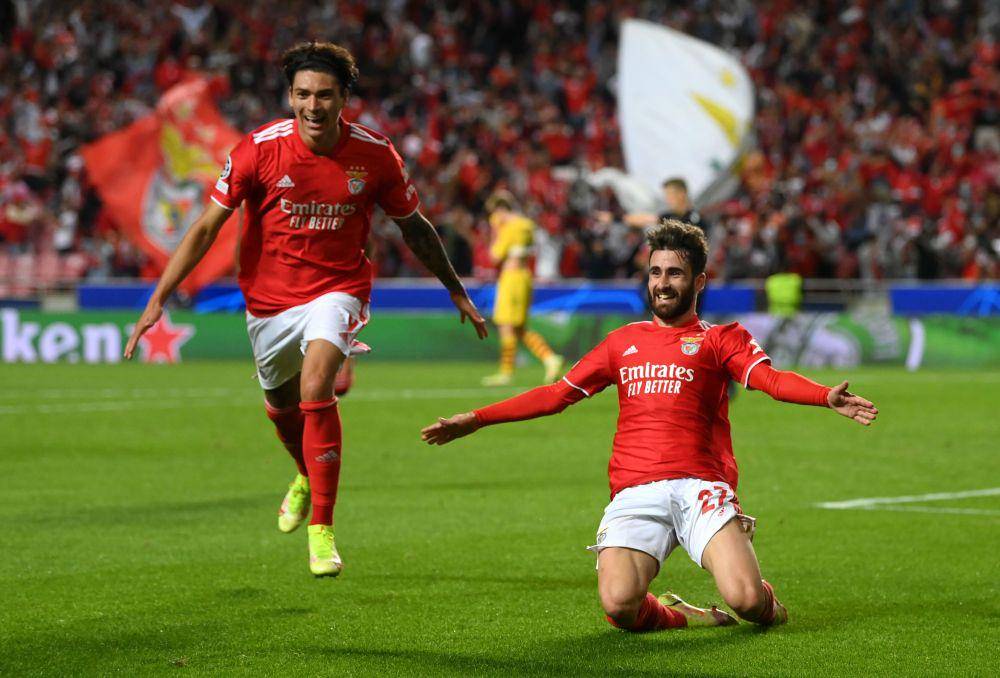 Rafa Silva dan Darwin Nunez (twitter.com/ChampionsLeague)