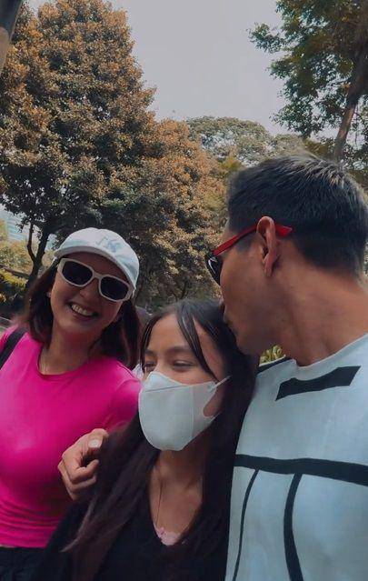 Darius Sinathrya antar istri dan anak konser BLACKPINK. (instagram.com/darius_sinathrya)