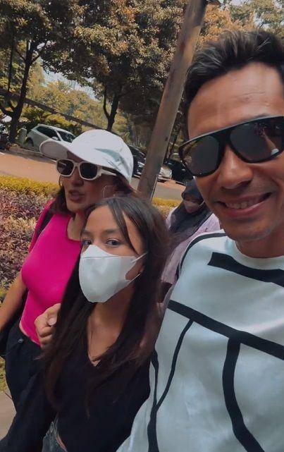 Darius Sinathrya antar istri dan anak konser BLACKPINK. (instagram.com/darius_sinathrya)