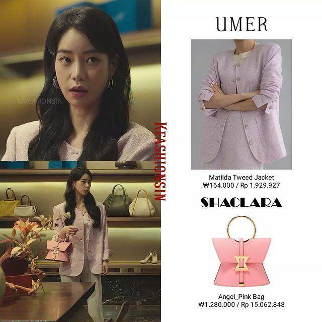 harga fashion item Lim Ji Yeon di KDrama The Glory Part 2 (instagram.com/kfashionsin)