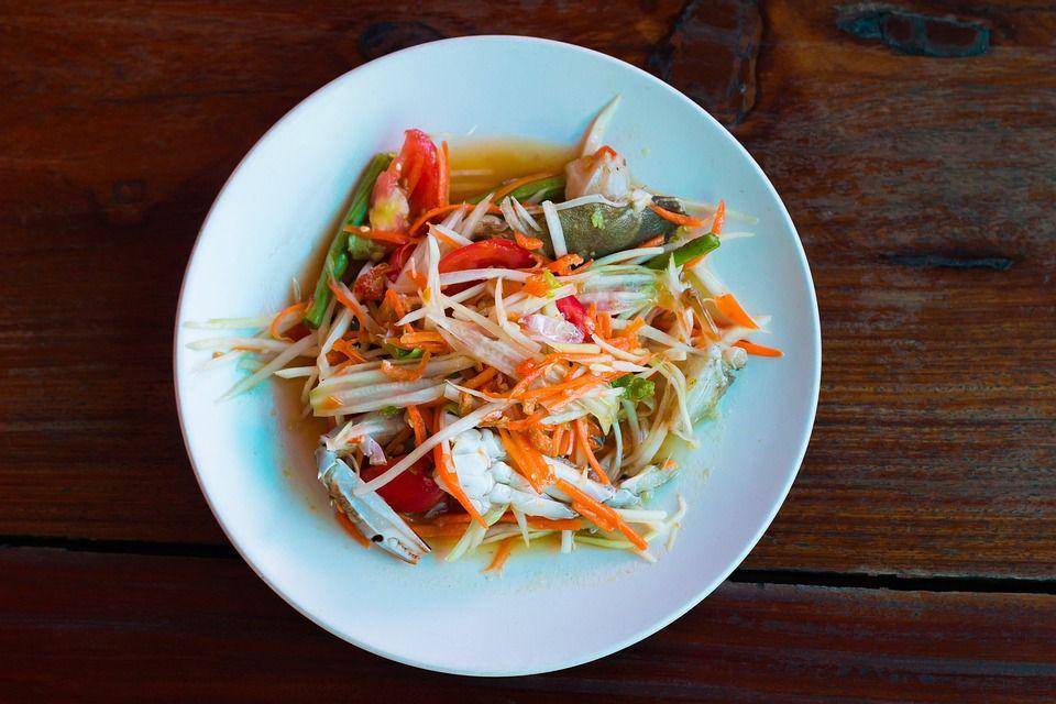 ilustrasi kerabu salad (pixabay.com/xegxef)
