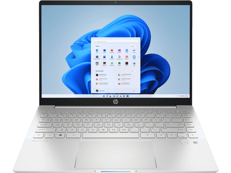 tampilan laptop HP Pavilion Plus 14