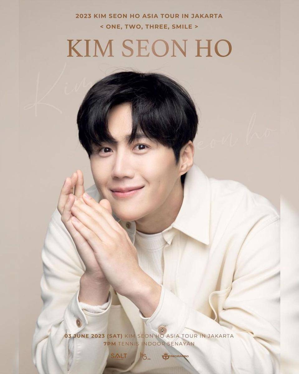 Poster fanmeet Kim Seon Ho di Jakarta (instagram.com/mecimapro)