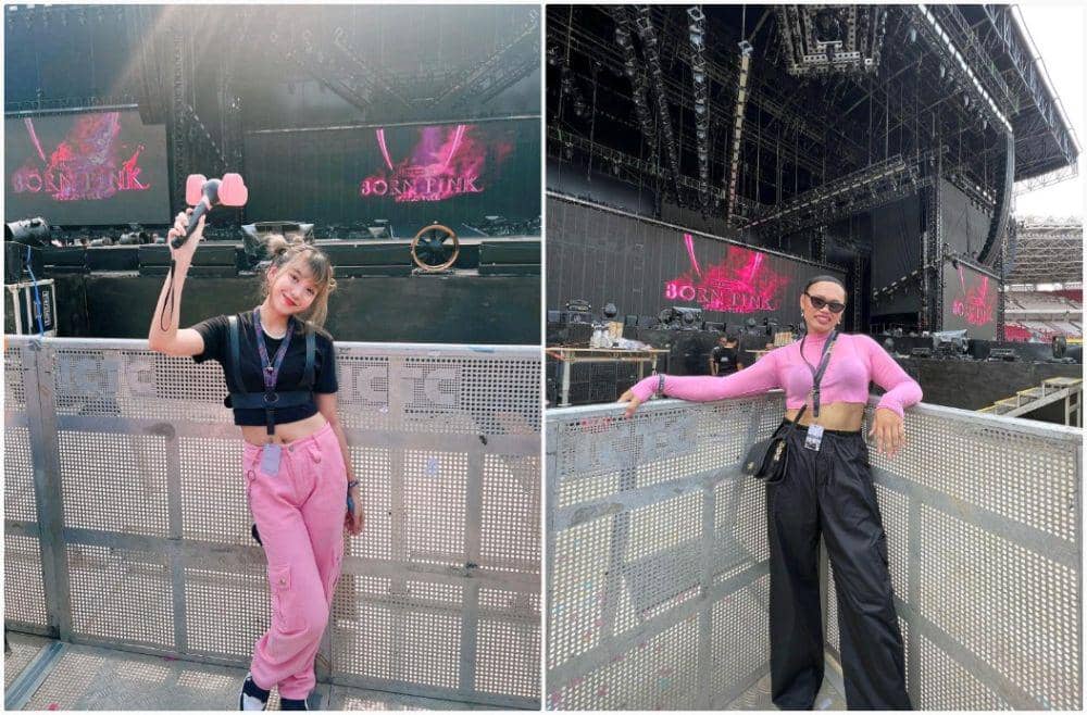 10 Gaya Seleb Kenakan Crop Top di Konser BLACKPINK, Stylish!
