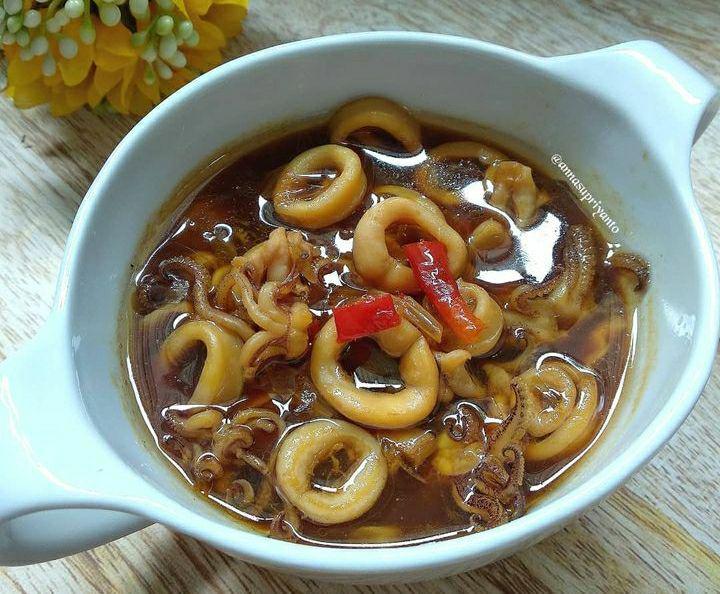 Resep Cumi Basah Saus Tauco, Rasanya Super Nagih!
