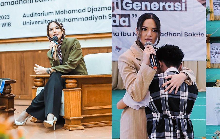 9 Potret Nia Ramadhani Jadi Pembicara tentang Kesehatan Mental