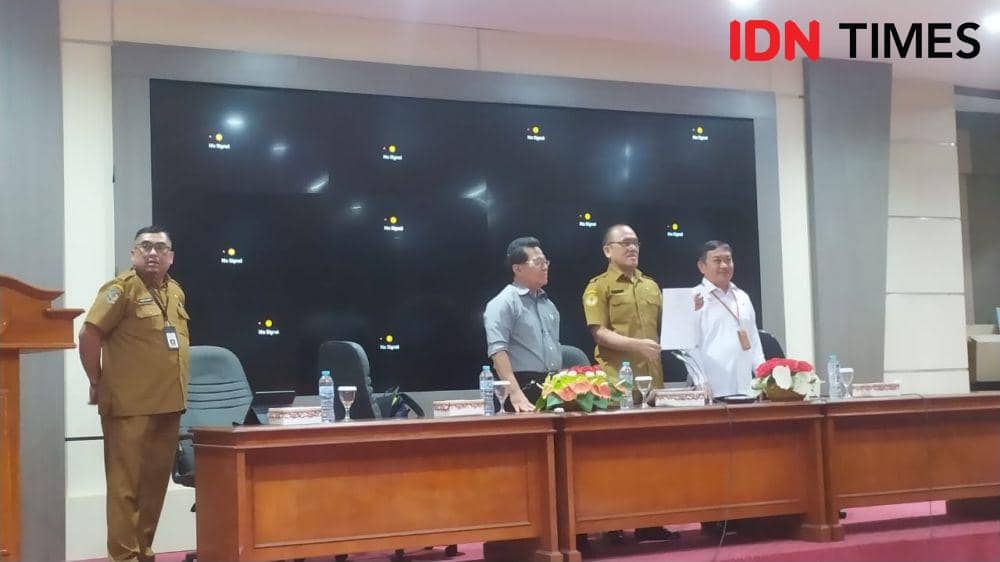 Penetapan tiga nama calon Sekrpov Sulsel. IDN Times/Ashrawi Muin