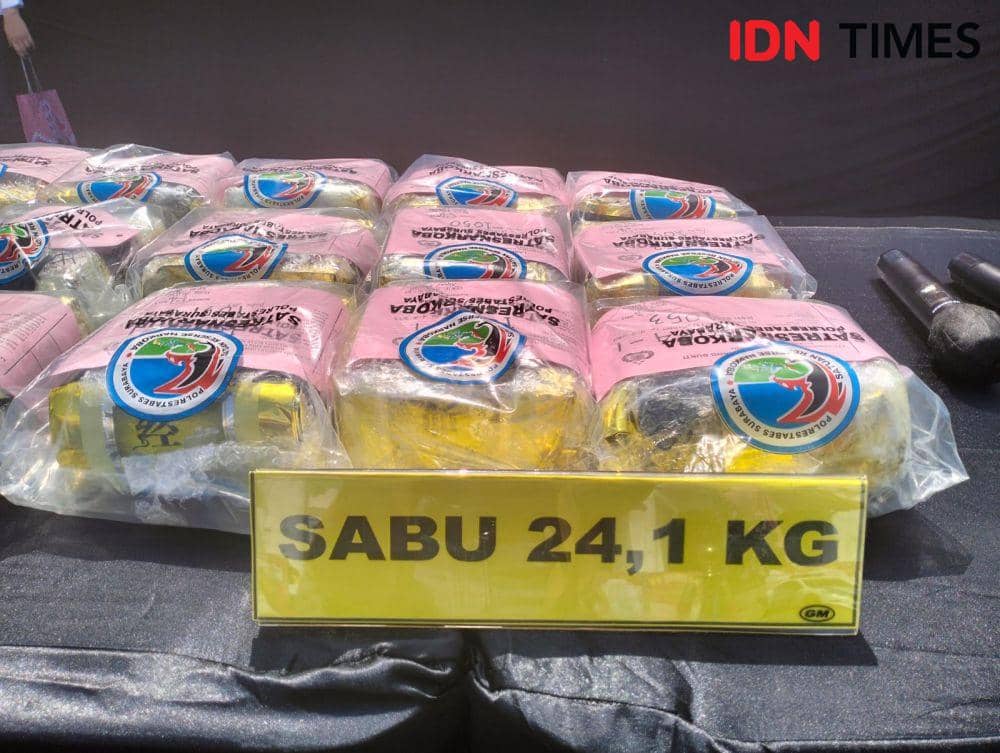 Polresta Samarinda Ungkap Peredaran Sabu Seberat 398 Gram