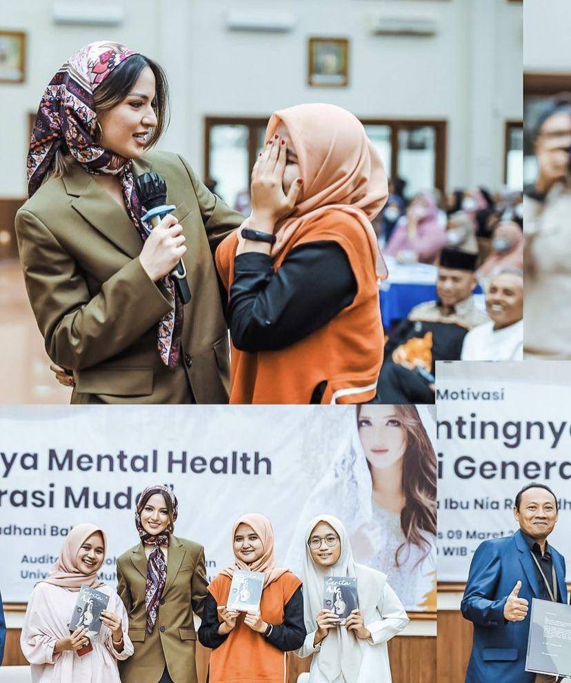 momen Nia Ramadhani jadi motivator (instagram.com/ramadhaniabakrie)