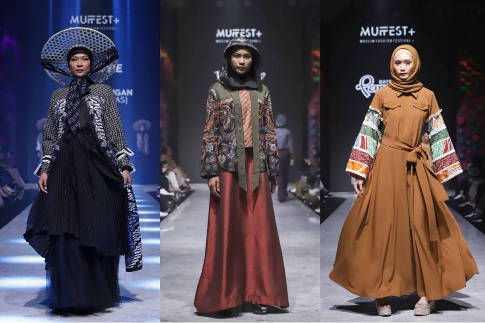 12 Inspirasi Modest Wear di Muffest+ 2023, Punya Sentuhan Batik!