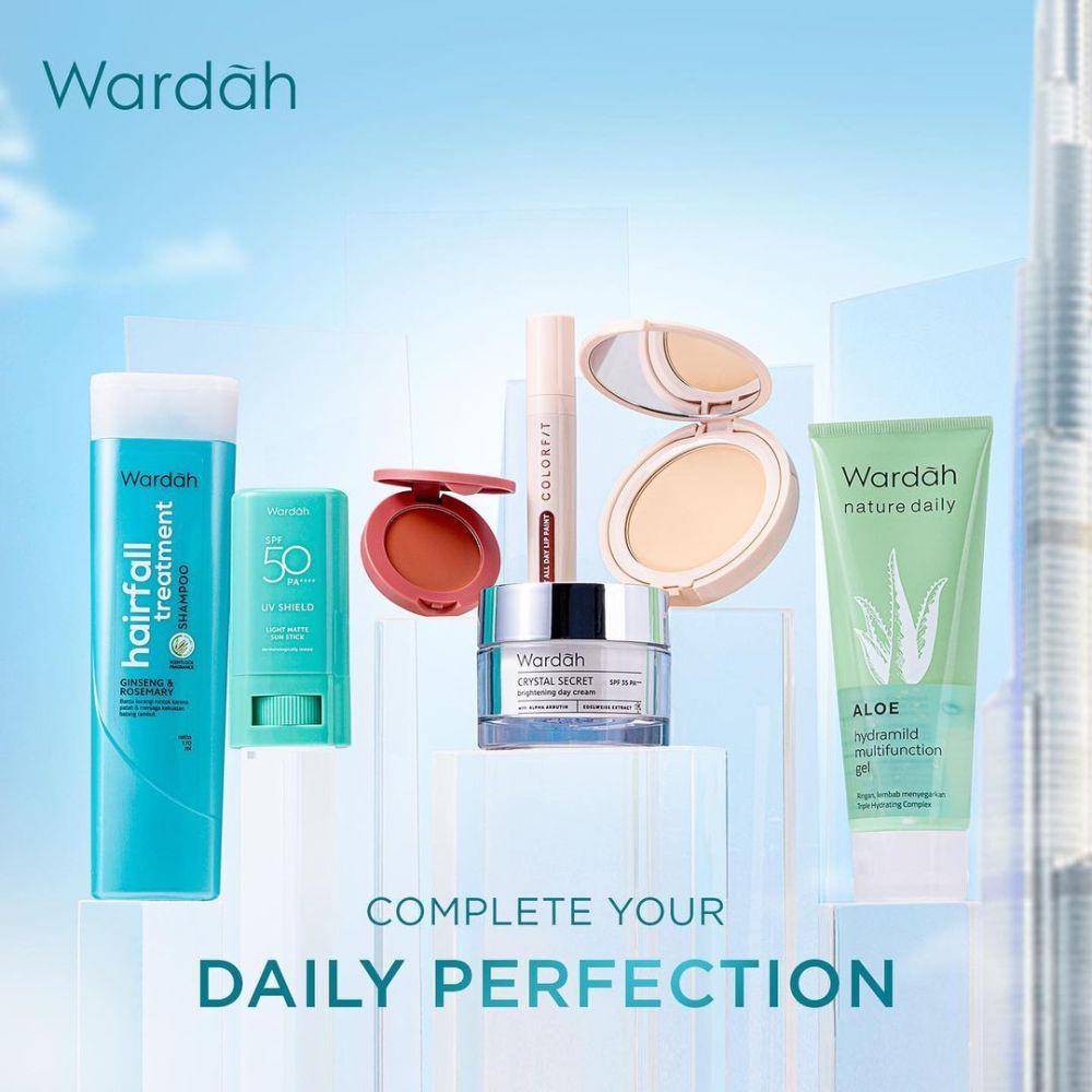 Rangkaian produk Wardah. (instagram.com/wardahbeauty)