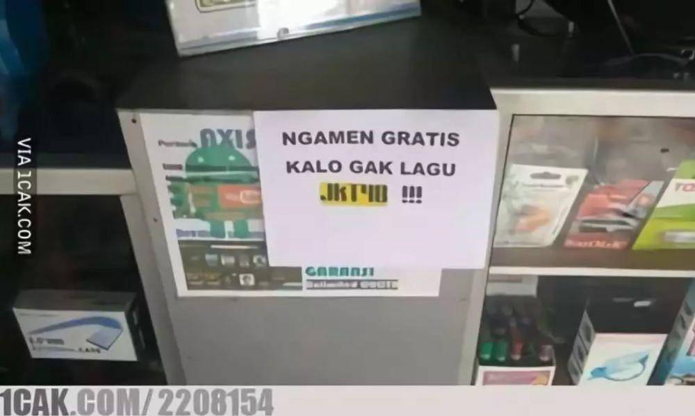 pengumuman dilarang ngamen (1cak.com)