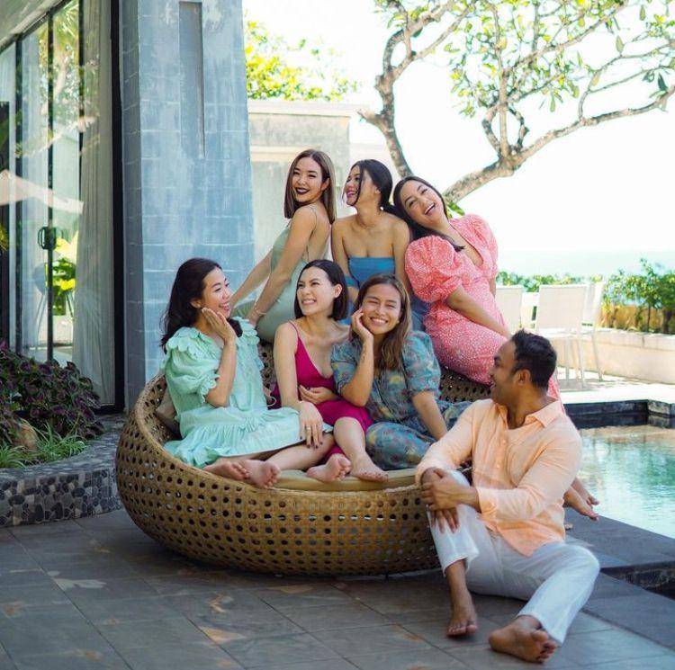 Momen Geng Awem Naysilla Mirdad Liburan di Bali, Kompak! (Instagram.com/naymirdad)