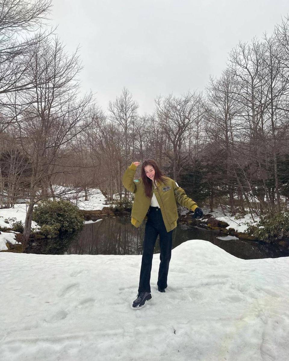 potret liburan Baifern (instagram.com/baifernbah)