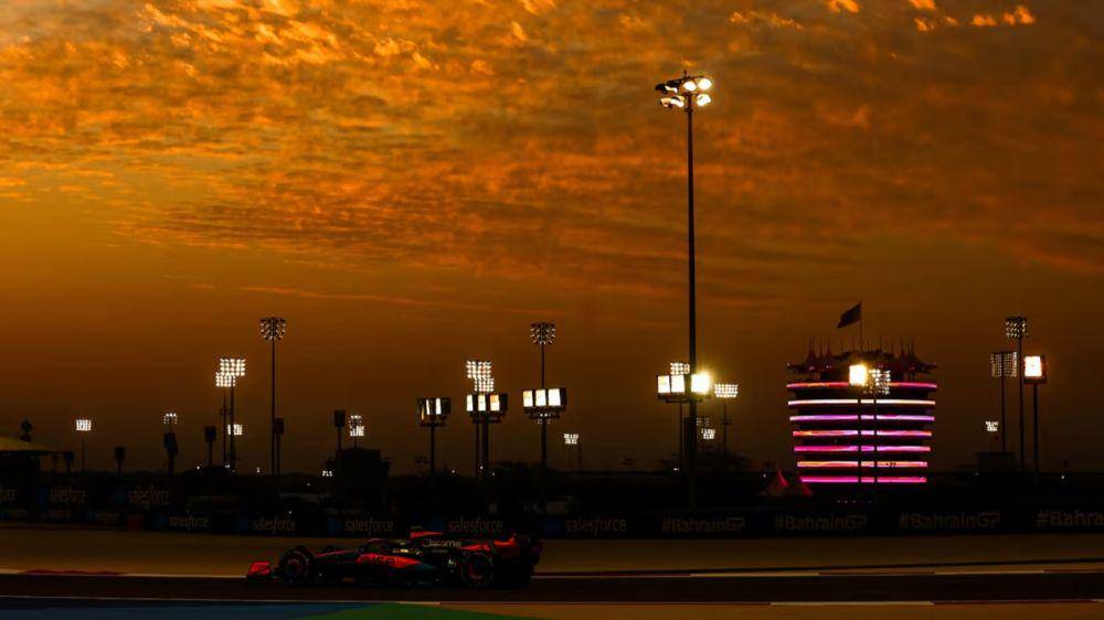 suasana sore Bahrain International Circuit (formula1.com)