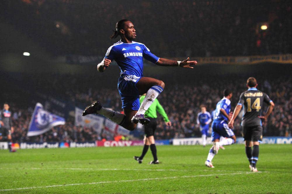 Chelsea kalahkan Napoli 4-1 pada leg kedua babak 16 besar Liga Champions 2011/2012. (twitter.com/ChelseaFC)