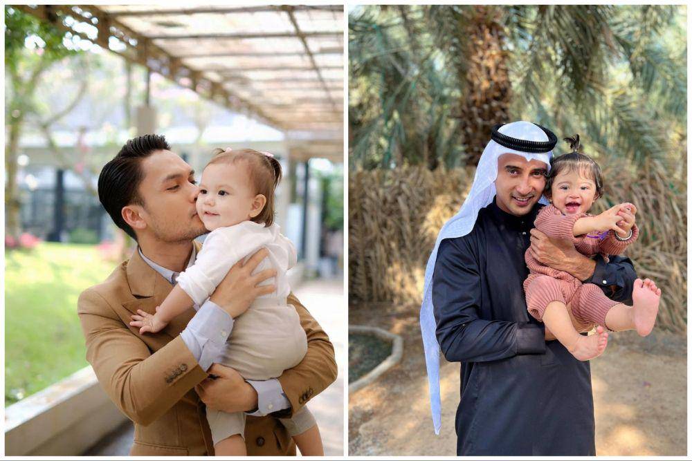 potret Ali Syakieb dan Randy Pangalila bersama buah hati (instagram.com/guzelimalisyakieb | instagram.com/randpunk)