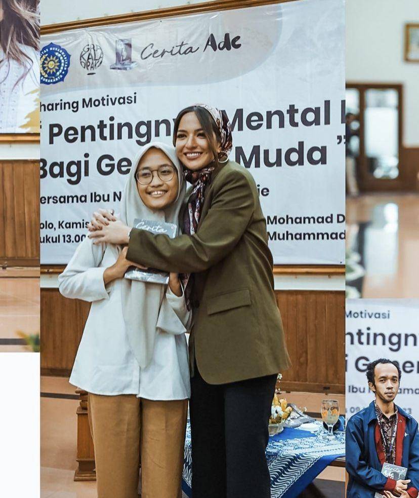 momen Nia Ramadhani jadi motivator (instagram.com/ramadhaniabakrie)