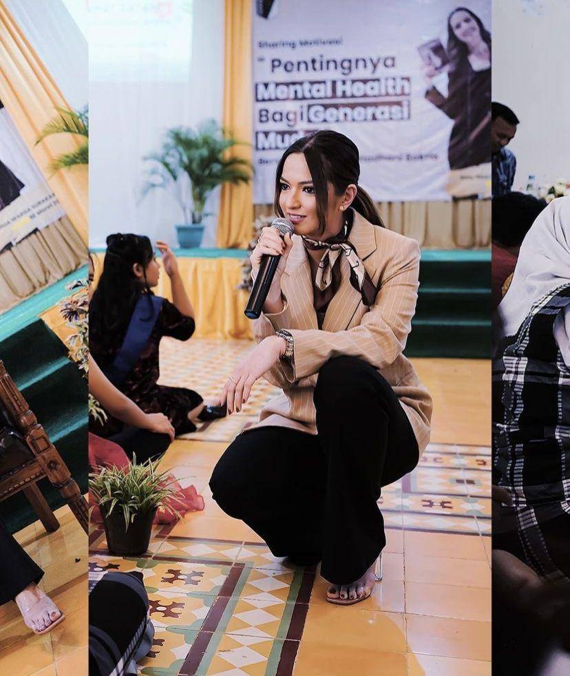 momen Nia Ramadhani jadi motivator (instagram.com/ramadhaniabakrie)